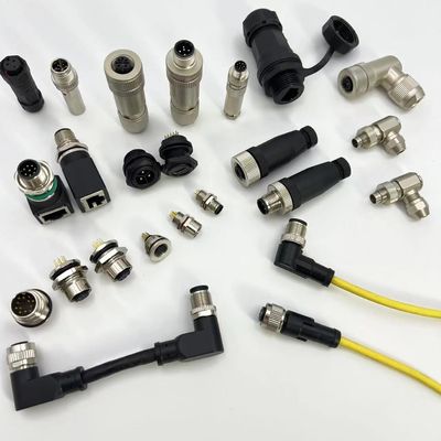 Connettori circolari industriali a vite 17 pin M5/M8/M9/12/M16/M23