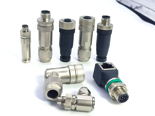 IP67 connettore circolare impermeabile M5 M8 M9 M12 M16 M23 con sovramoldatura del cavo