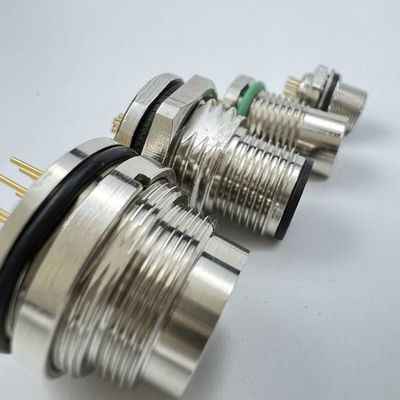 IP40 impermeabile M16 connettore circolare 16mm Panello di apertura dimensione vite bloccata