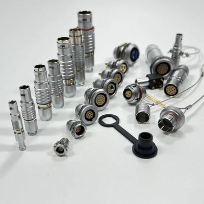 ODU LEMO 00B 0B 1B 2B 3B 4B 4 Pin Push Pull Connector Shell metallica