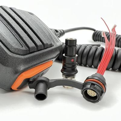 IP50 impermeabile Circolare Push Pull connettori Cable Ends pannello montaggio
